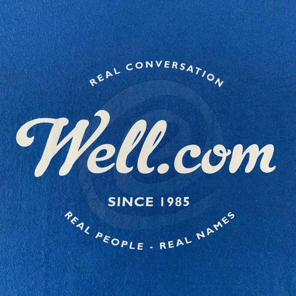 Well.com Royal Blue T-Shirt